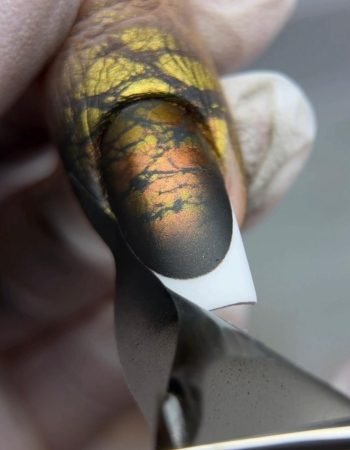 Urla Protez Tırnak Air Brush ve Modern Nail Art Uygulaması - GA Luxury Nails