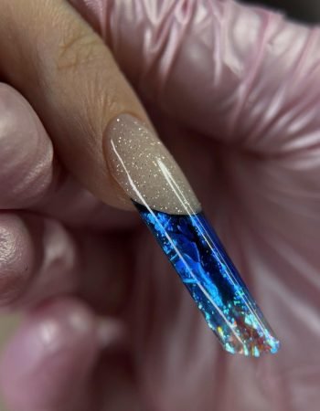 Urla Kalıcı Oje Akvaryum Tırnak ve Modern Nail Art Uygulaması - GA Luxury Nails